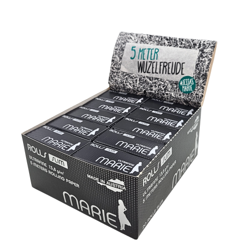 BOX MARIE Ultrafine slim ROLLS Zigarettenpapier, 20 Stück 