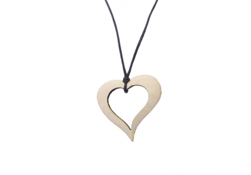 Zirben Kette Herz 