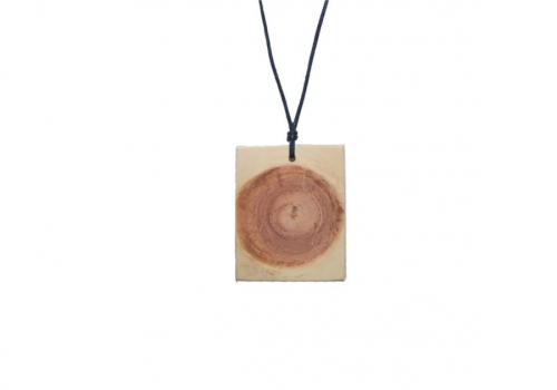 Zirben Kette aus Astholz 