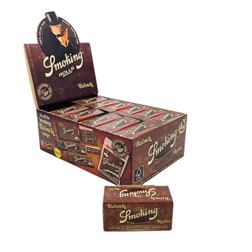 BOX Smoking Brown Rolls, 24 Stück 