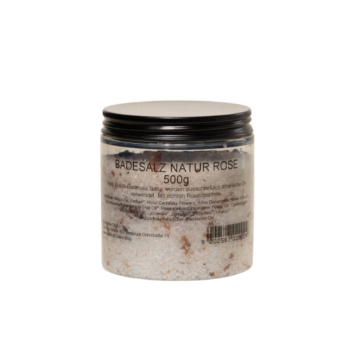 Walde Badesalz Natur, Rose 500g 