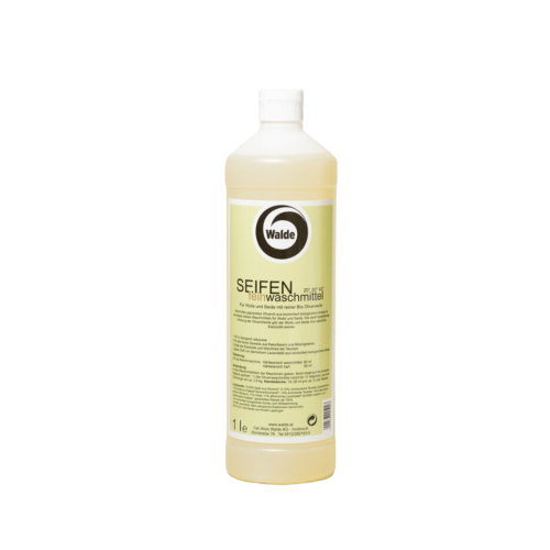 Walde Seifen Feinwaschmittel flüssig, 1L, 100% biologisch abbaubar 