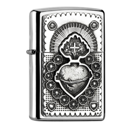 Zippo Mexican Heart Das Heilige Herz Feuerzeug 2005163 