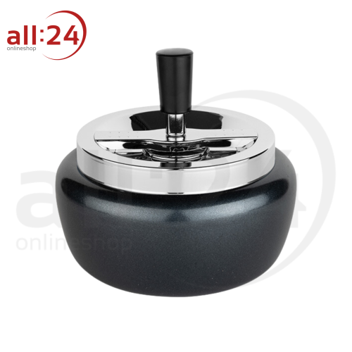Artikelbild des Artikels “Aschenbecher Anthrazit Metallic, ⌀ 13 cm “