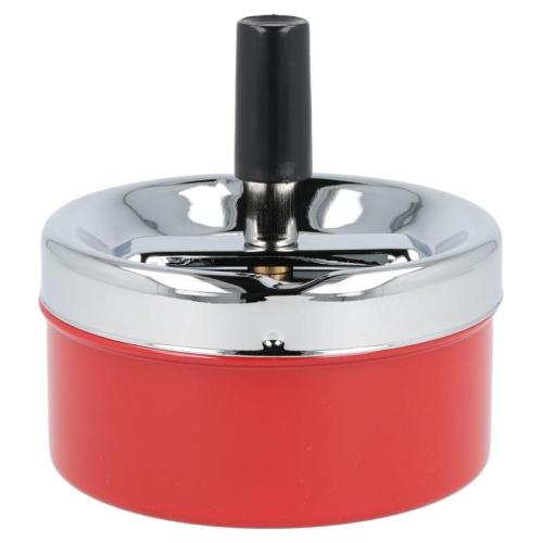 Artikelbild des Artikels “Aschenbecher Windascher Rot Chrom 9 cm “