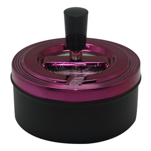 Artikelbild des Artikels “Zorr Aschenbecher Schwarz Matt mit Eisrotem Deckel 11 cm “