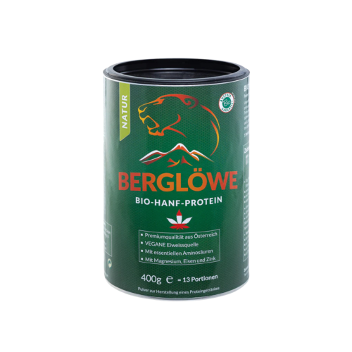 Artikelbild des Artikels “Berglöwe Bio Hanfprotein Natur Vegan 400g“