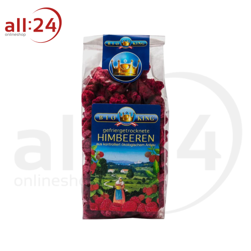 Artikelbild des Artikels “BioKing Bio Himbeeren Gefriergetrocknet, 40g-100g 40 g“