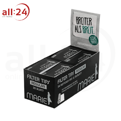 Artikelbild des Artikels “Marie Filter Tips Vorteilspack - 24 Heftchen á 35 Blatt “