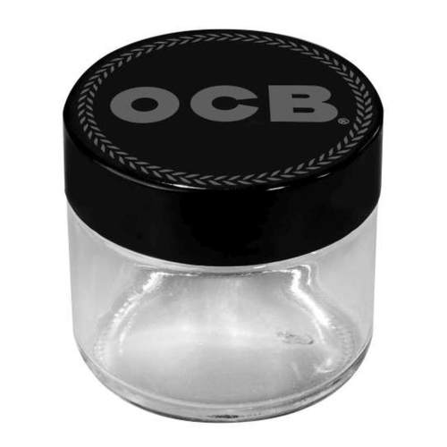 Artikelbild des Artikels “OCB Storage Glas Aufbewahrungsglas Graue Schrift “