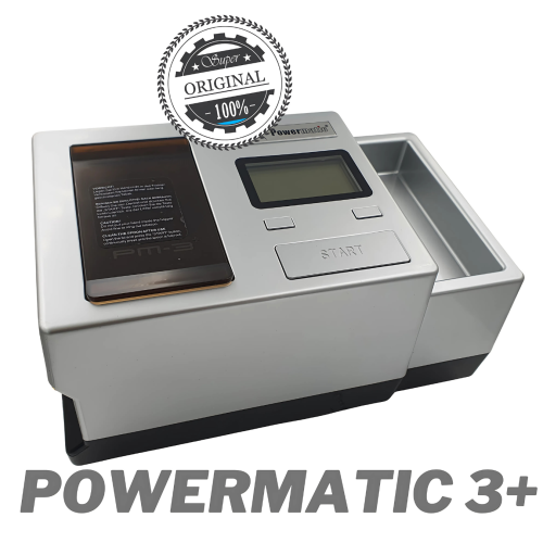 Powermatic 3 + Plus Silber elektrische Stopfmaschine