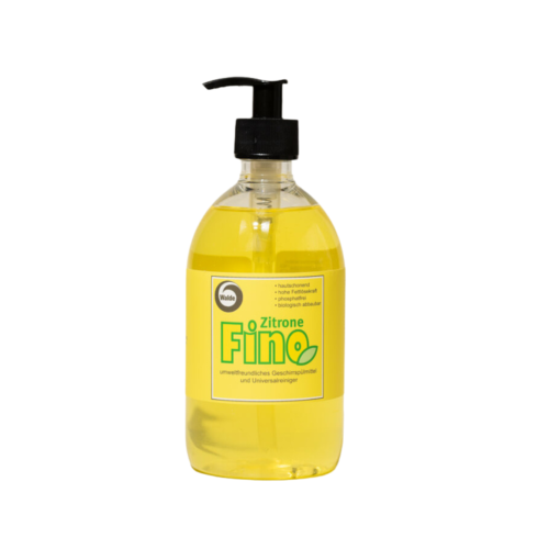 Artikelbild des Artikels “Walde Fino Zitrone Geschirrspülmittel und Universalreiniger 500ml “