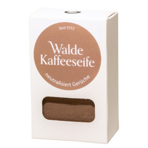 Artikelbild des Artikels “WALDE Seifenstück handgeschöpft - Kaffee, 100g “