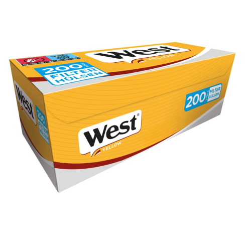 Artikelbild des Artikels “West Silver (JETZT YELLOW) Hülsen 1.000 Stück in 5 praktischen Packungen à 200 “
