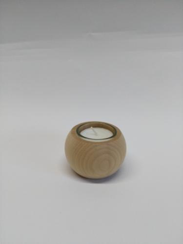 Artikelbild des Artikels “Zirbenholz Teelichthalter rund “