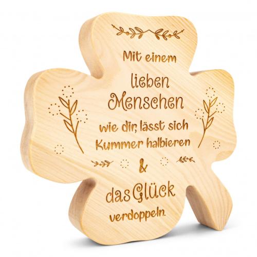Artikelbild des Artikels “Zirbenkleeblatt Mit einem lieben Menschen “