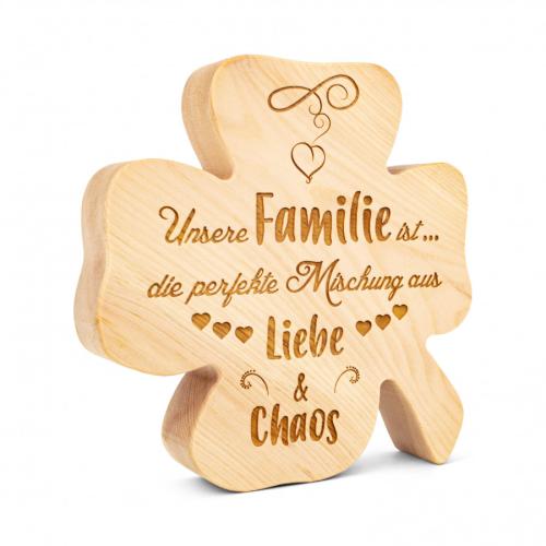 Artikelbild des Artikels “Zirbenkleeblatt Unsere Familie ist “
