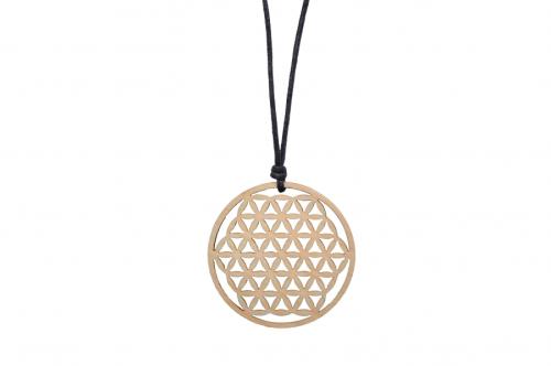 Artikelbild des Artikels “Zirben Kette Blume des Lebens “