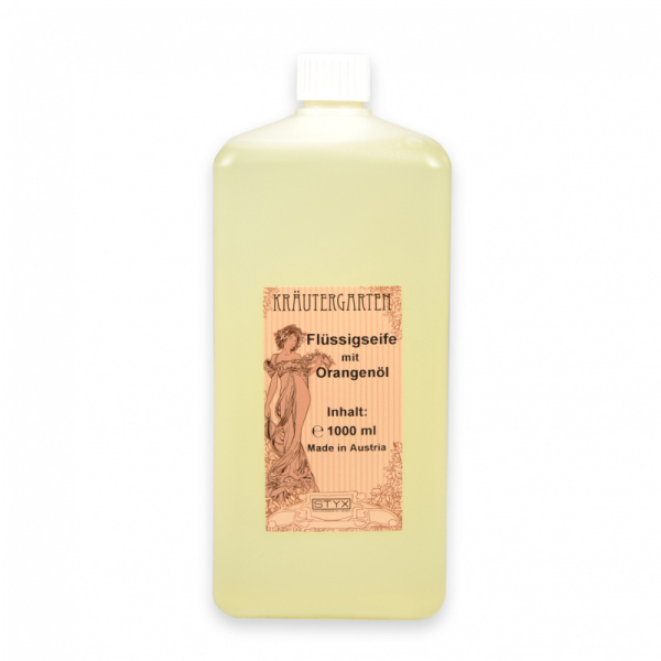 STYX Kräutergarten Flüssigseife mit Orangenöl 1000 ml 