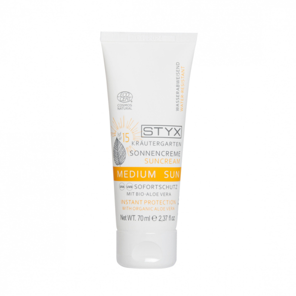Styx Kräutergarten Sun Sonnencreme LSF15 70 ml 