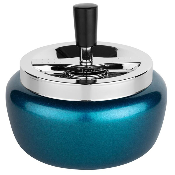 Aschenbecher Windascher Blau Exklusiv 13 cm 