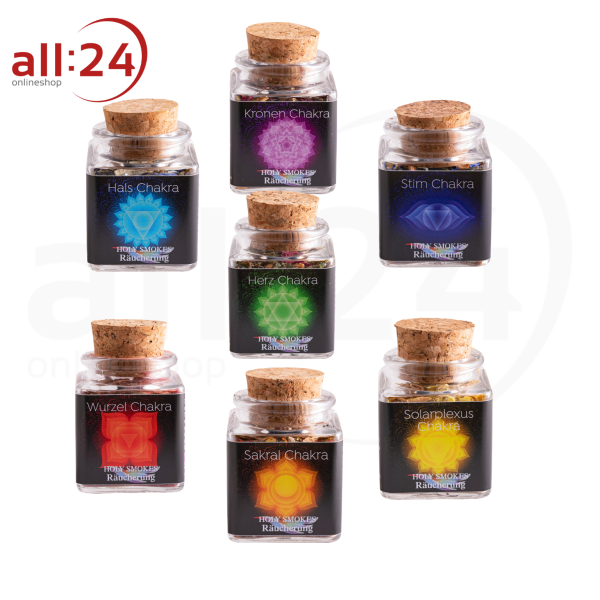 Sieben Chakren Räuchermischung 7 Chakra Aktivierung 
