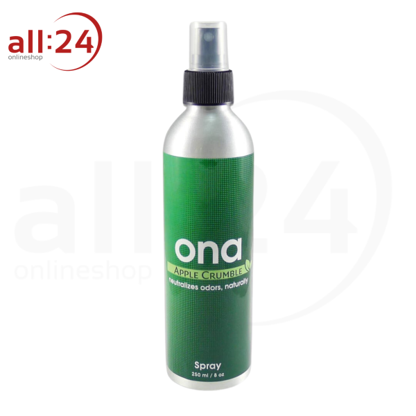 ONA Raumspray Geruchsneutralisierer - Apple Crumble, 250ml 