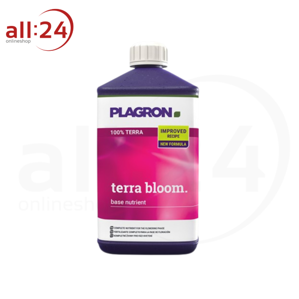 Plagron Terra Bloom Mineralischer Blütedünger, 1L 