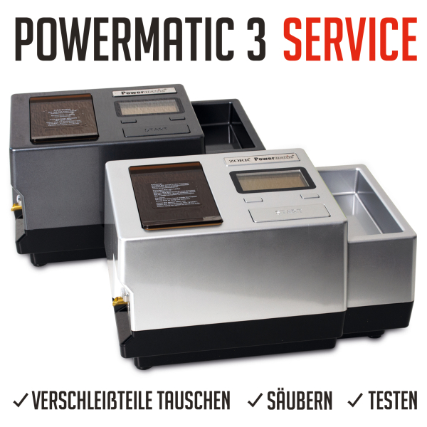 Powermatic 3 Plus elektrische Stopfmaschine