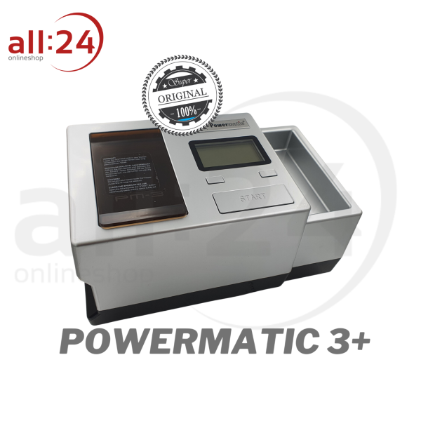 Powermatic 3 + Plus Silber elektrische Stopfmaschine