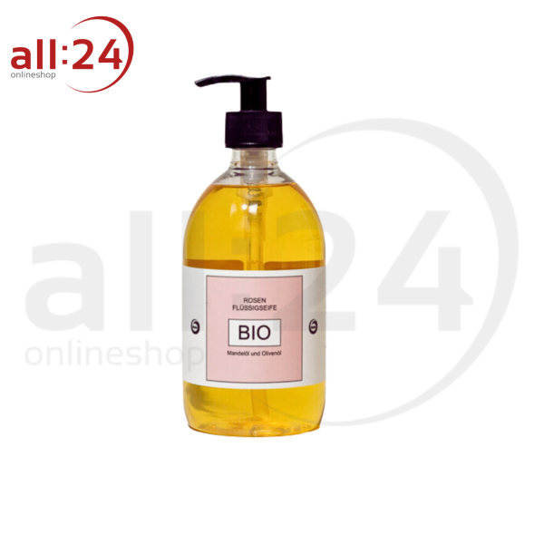 Walde Bio Flüssigseife Rose, 500ml 