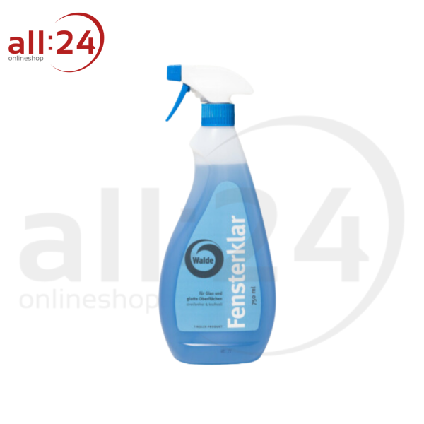 Walde "Fensterklar" Glasreiniger, 750ml 