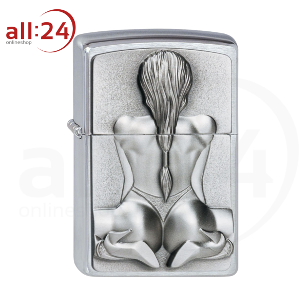 Zippo Feuerzeug "Kneeling Girl Emblem" 