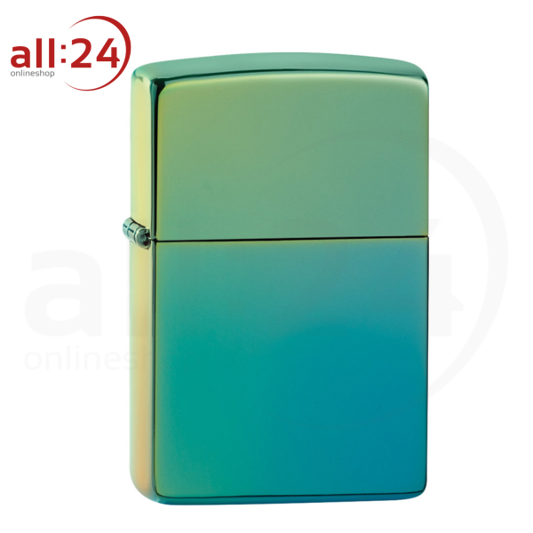 Zippo Feuerzeug "High Polish Teal" ohne Logo 49191 