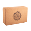 Artikelbild 2 des Artikels “Yogablock aus Kork, klein - Blume des Lebens und Mandala “