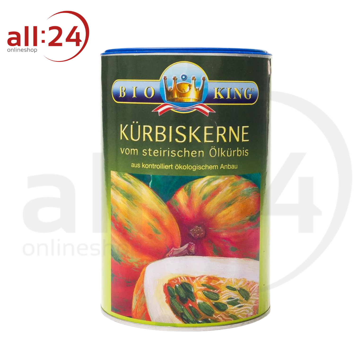 BioKing Bio Kürbiskerne vom Steirischen Ölkürbis Vegan, 250g-1000g 500 g