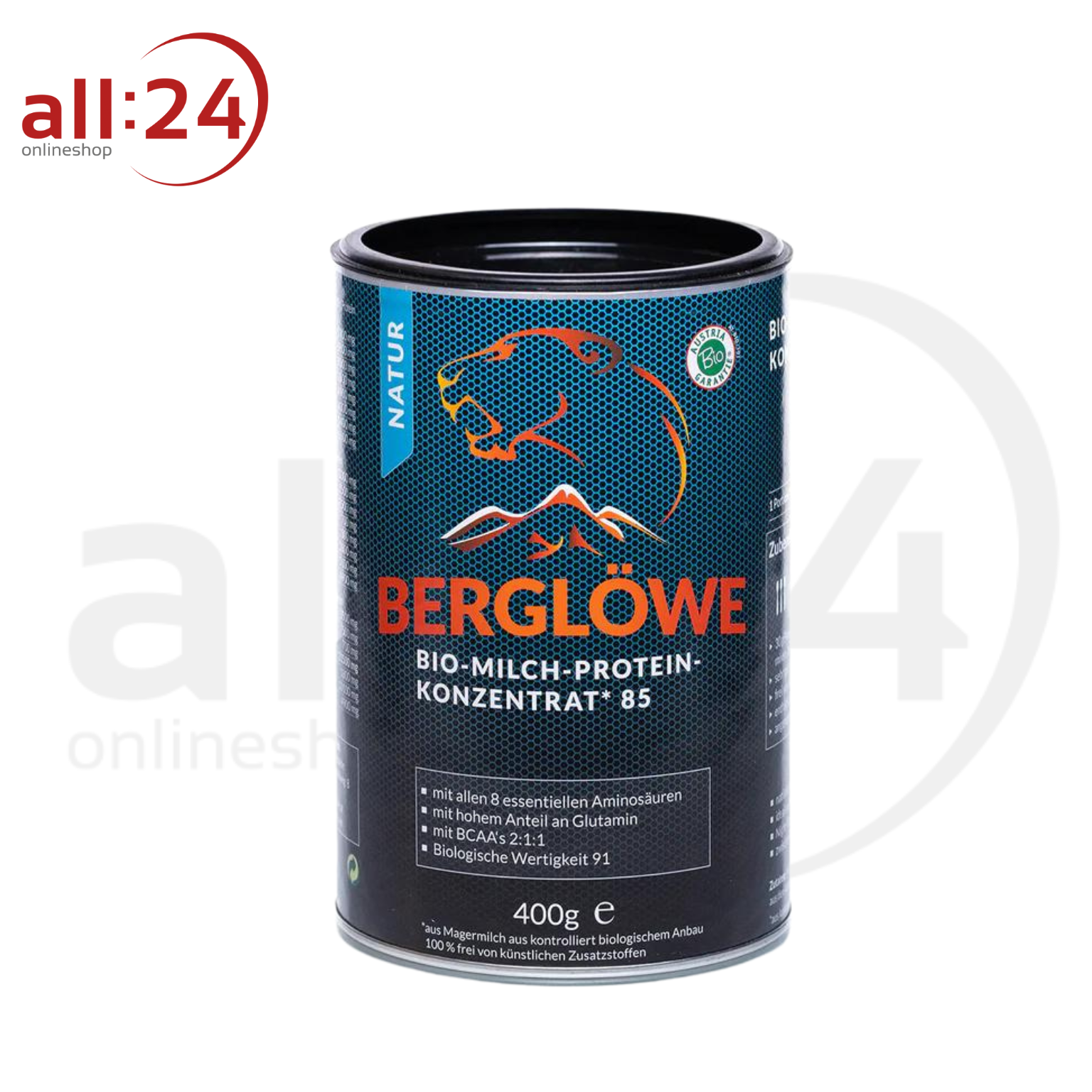 Artikelbild 1 des Artikels “Berglöwe Bio Milch-Protein-Konzentrat 85 Natur 400g“