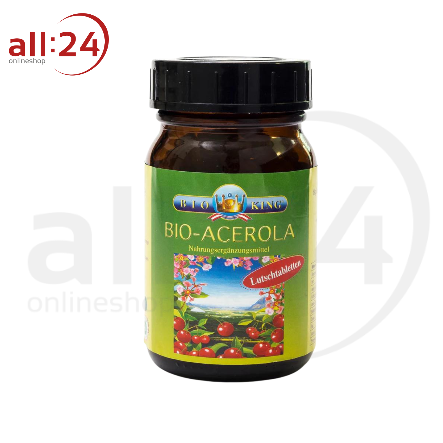 BioKing Bio Acerola Lutschtabletten, 125g-250g 125 g