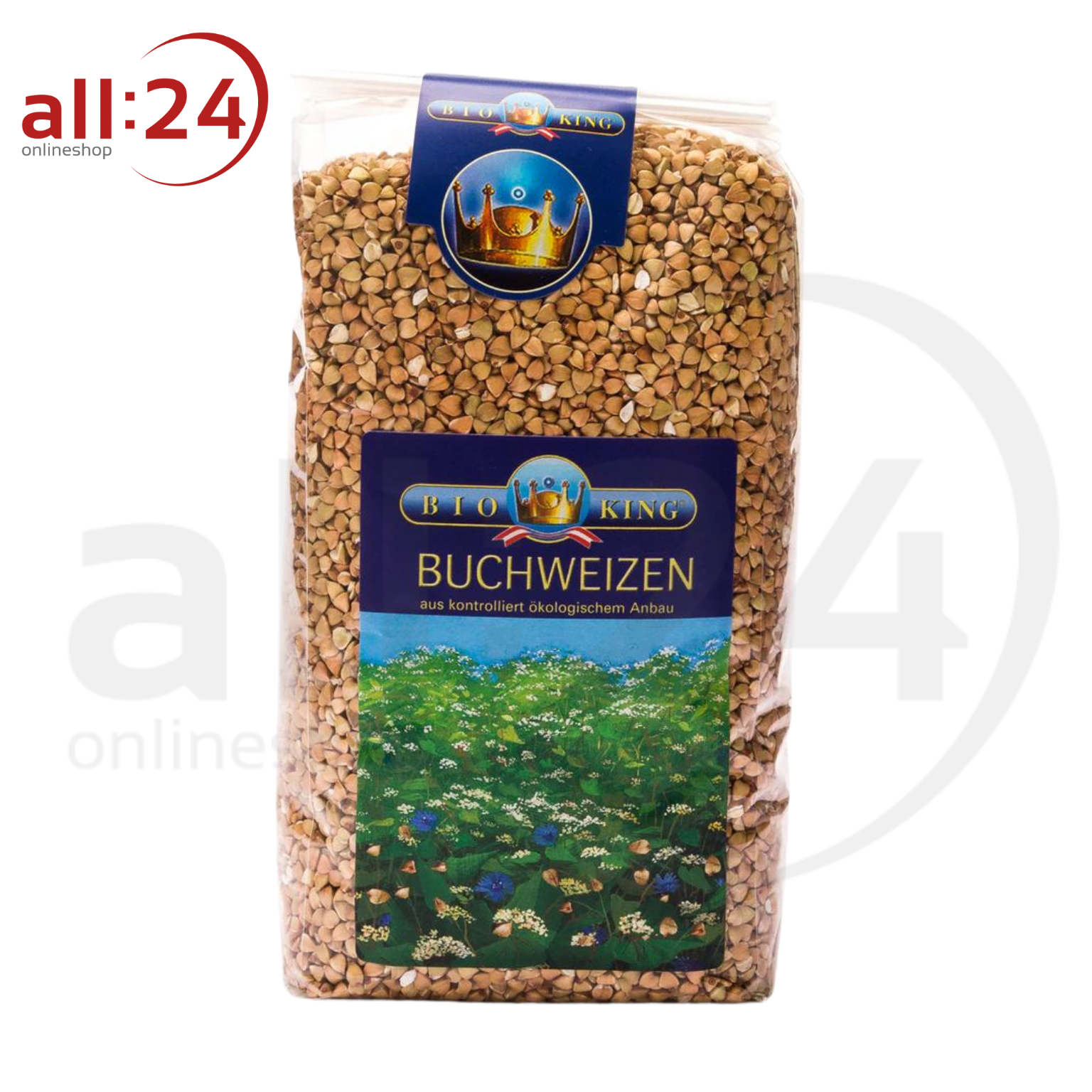 BioKing Bio Buchweizen Ganz, 500g-750g 750g