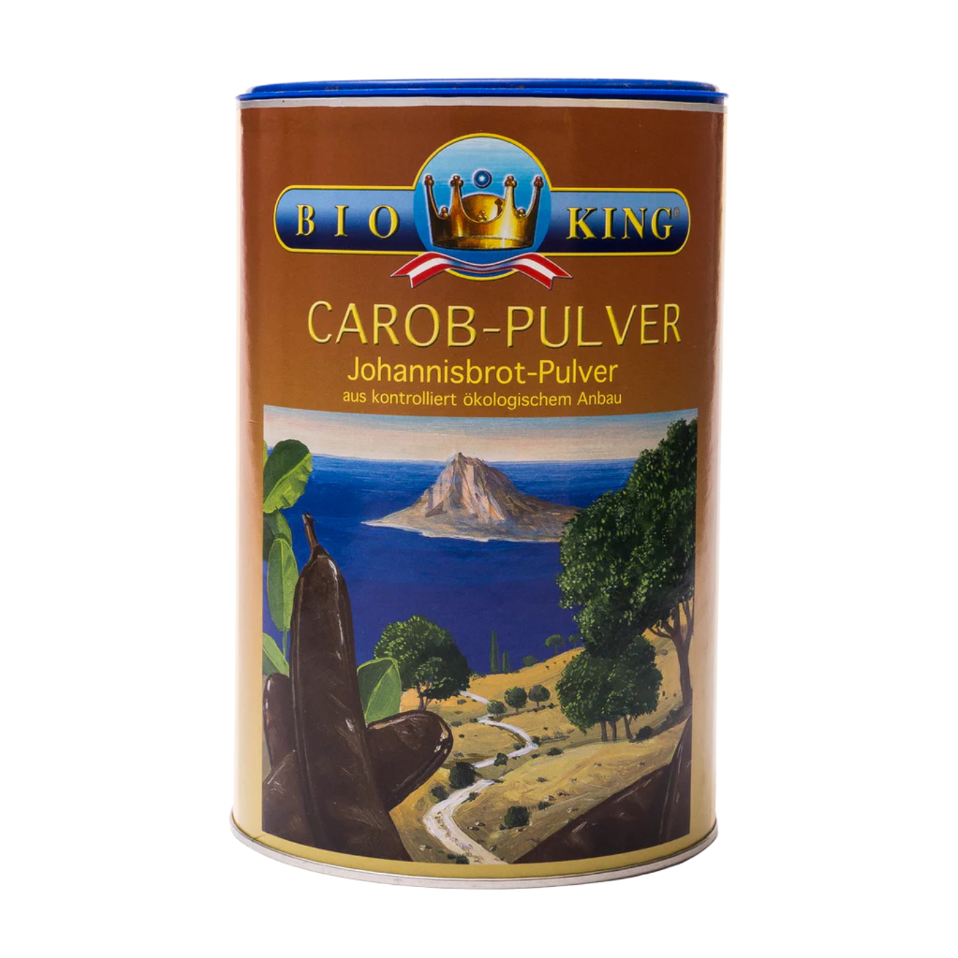 BioKing Bio Carob-Pulver (Johannisbrot-Pulver), 500g 