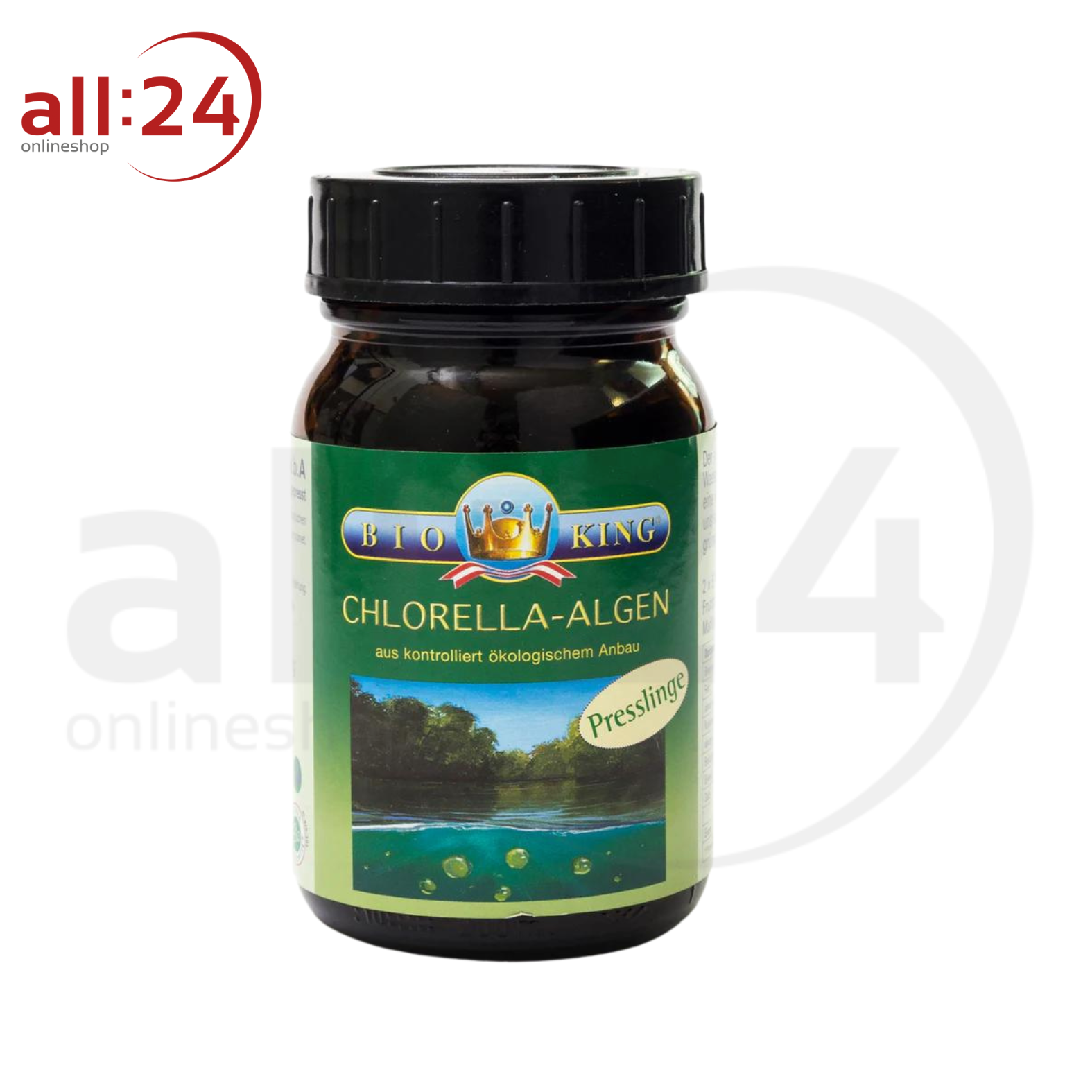 BioKing Bio Chlorella-Algen Presslinge, 125g-1000g 125 g