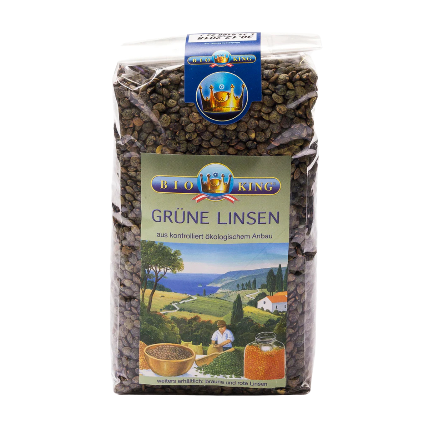 BioKing Bio Linsen Grün 500g 