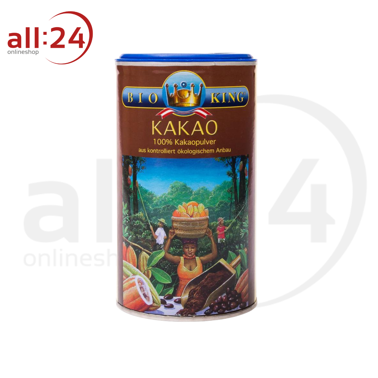 BioKing Bio Kakao, teilentfettet, 200g 