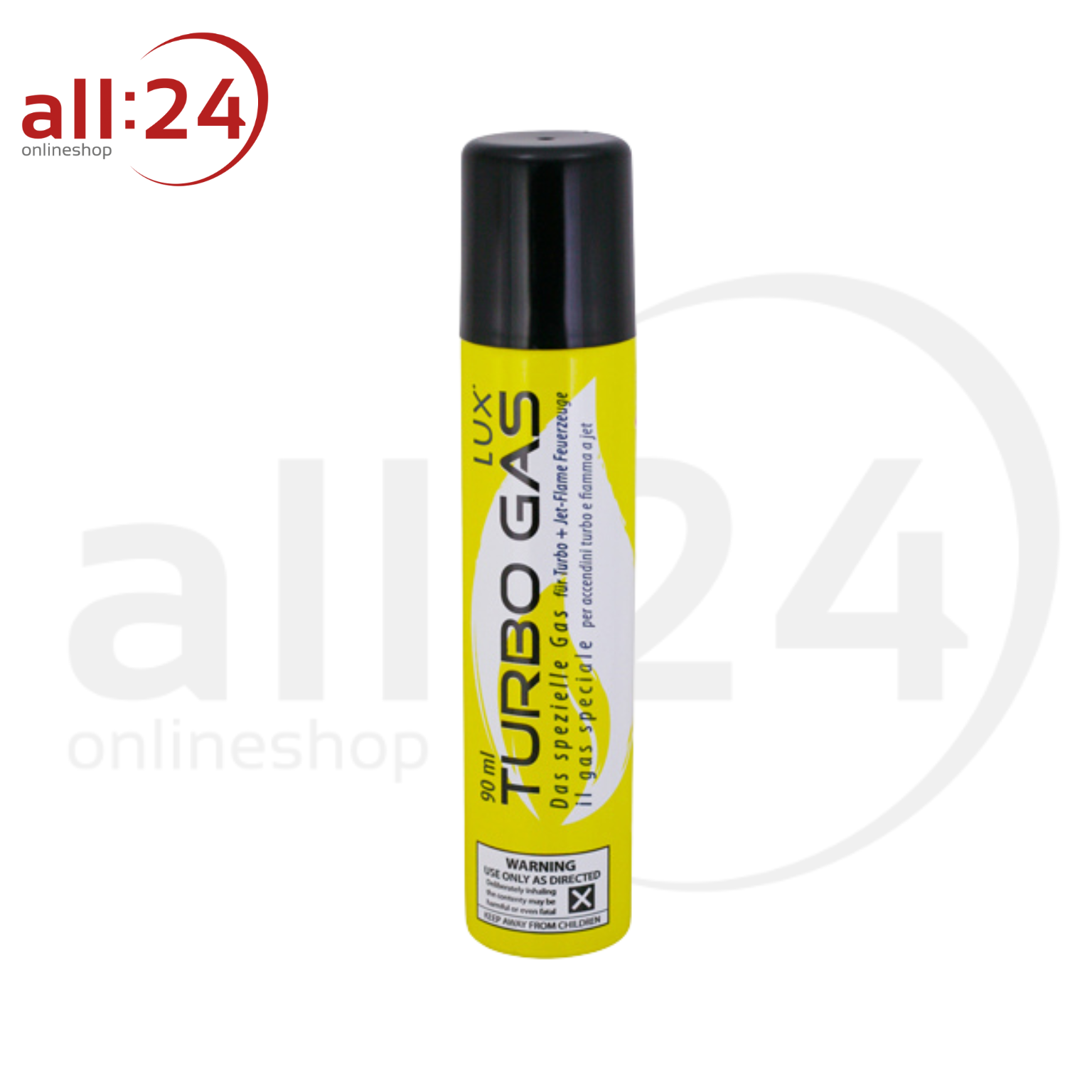 Artikelbild 1 des Artikels “Lux Turbo Feuerzeug Gas, 90 ml “