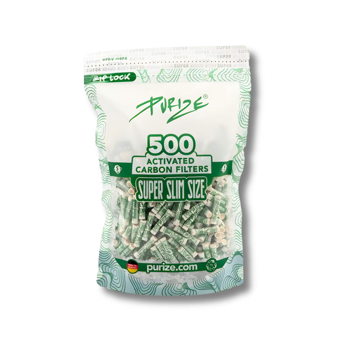 Artikelbild 1 des Artikels “Purize Aktivkohlefilter 500 Stück Super Slim Size Ø 5 mm “