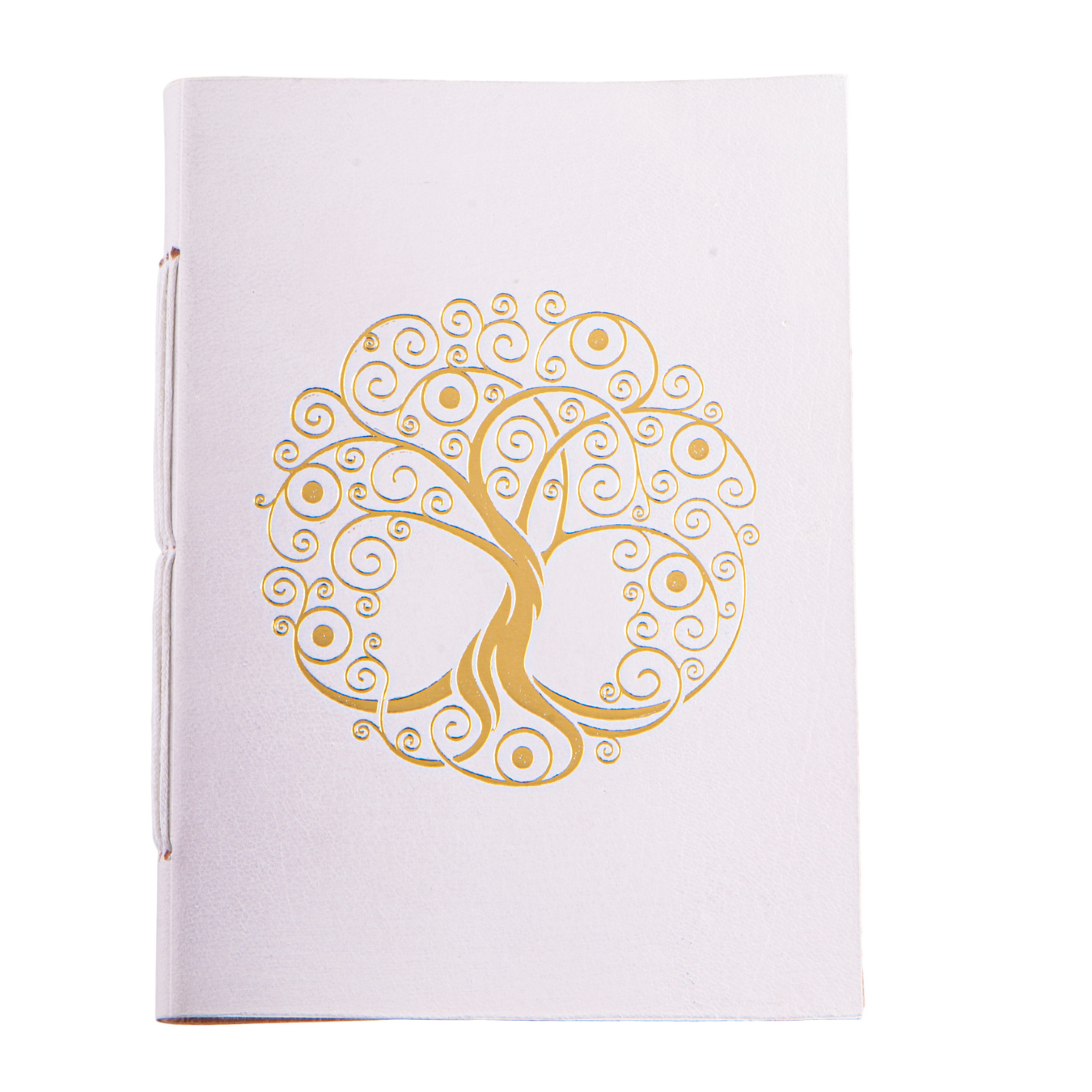 Artikelbild 1 des Artikels “Schreibbuch Tagebuch Journal Lebensbaum Weiß Gold, A5 “