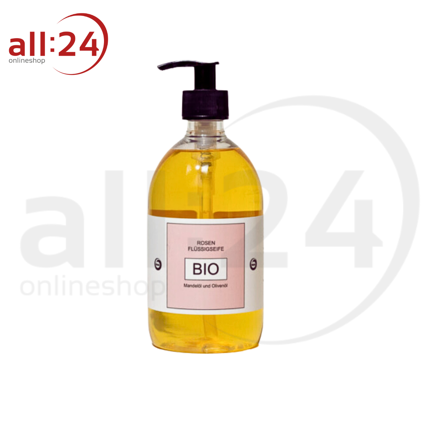 Artikelbild 1 des Artikels “Walde Bio Flüssigseife Rose, 500ml “