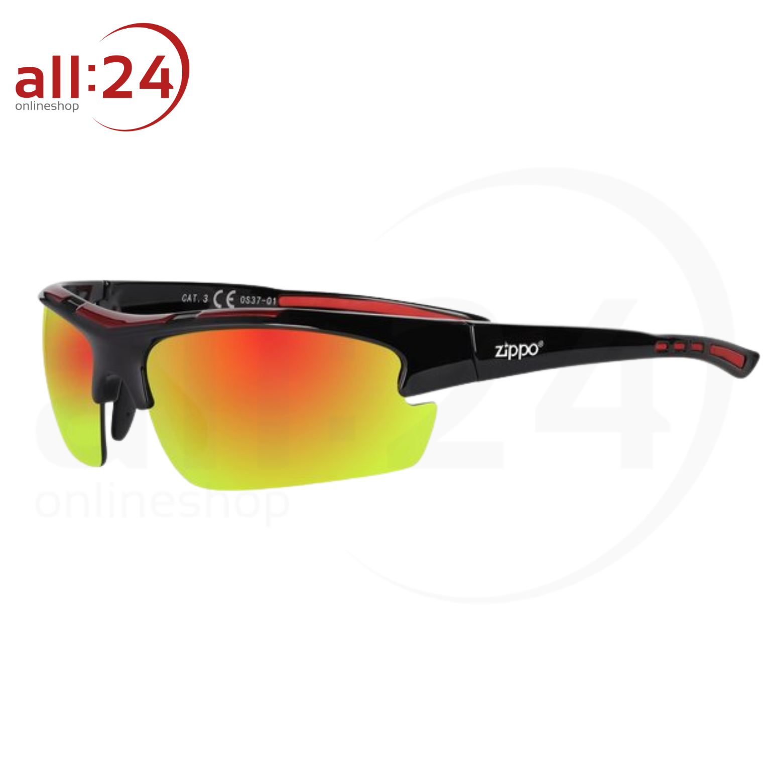 Zippo Sonnenbrille Sunglasses Linea Sportiva Orange-Gelb 