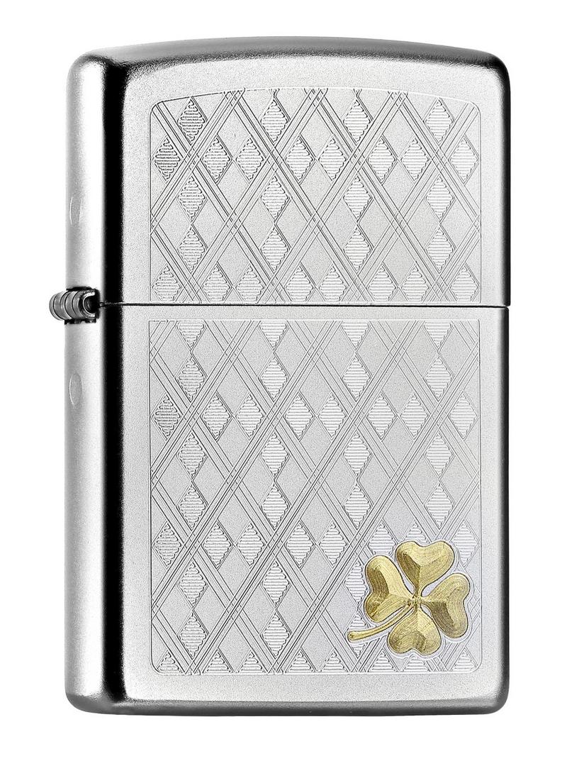 Zippo Feuerzeug This Stunning Four Leaf Clover 60000987 