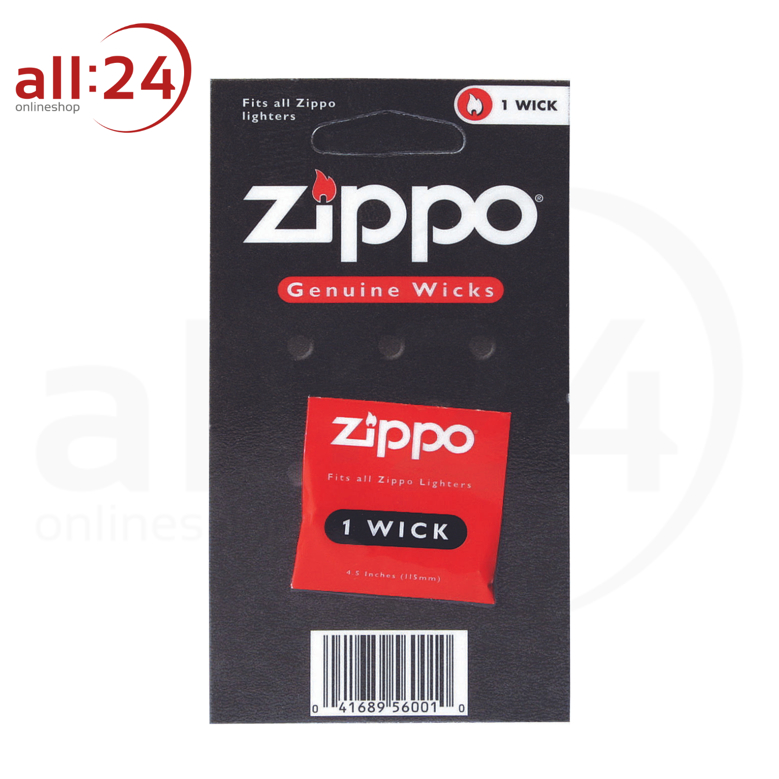 Artikelbild 1 des Artikels “Zippo Wick Card Single Unit Docht 2425 “